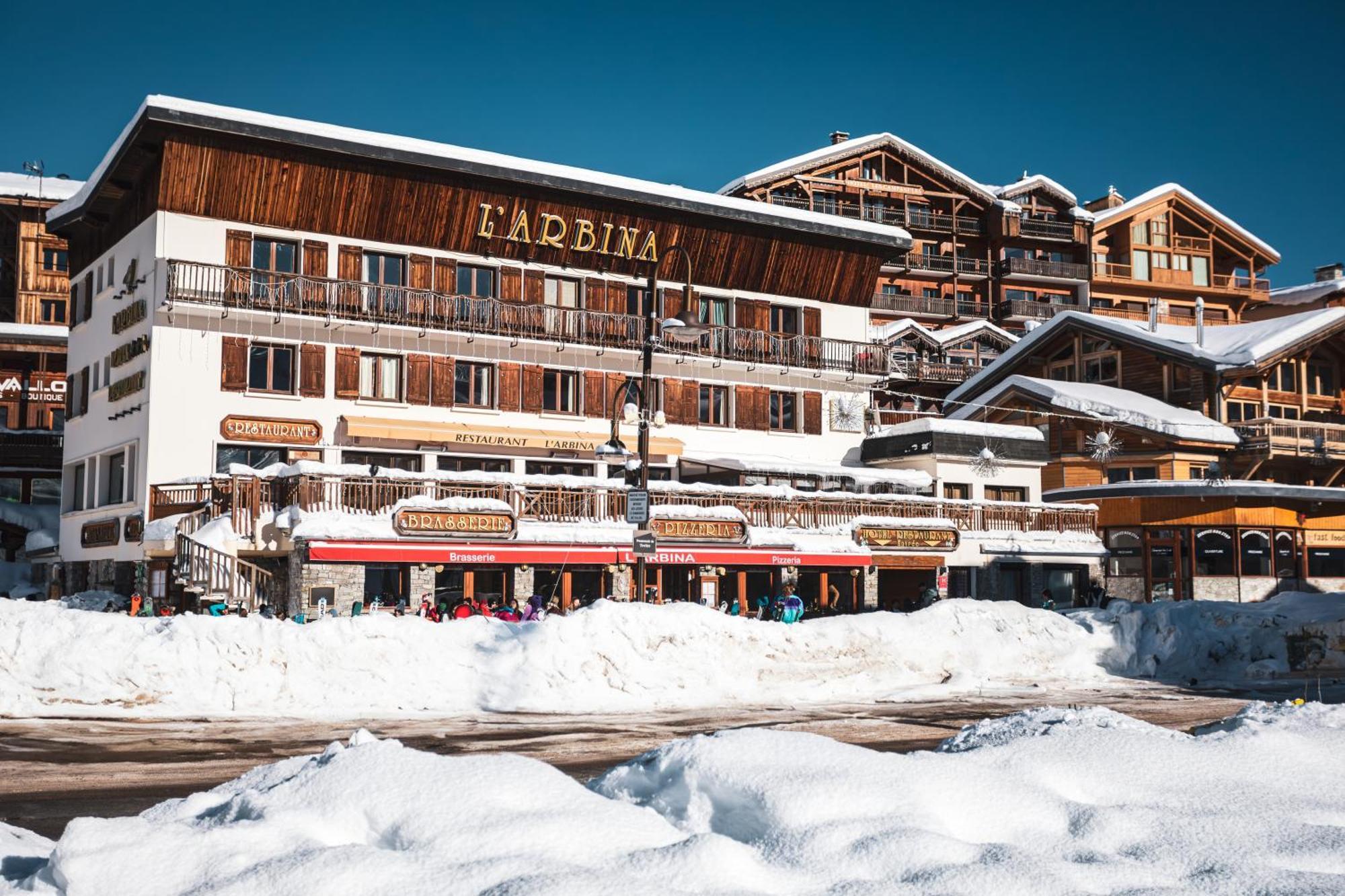 Hotel L'Arbina Tignes Eksteriør bilde