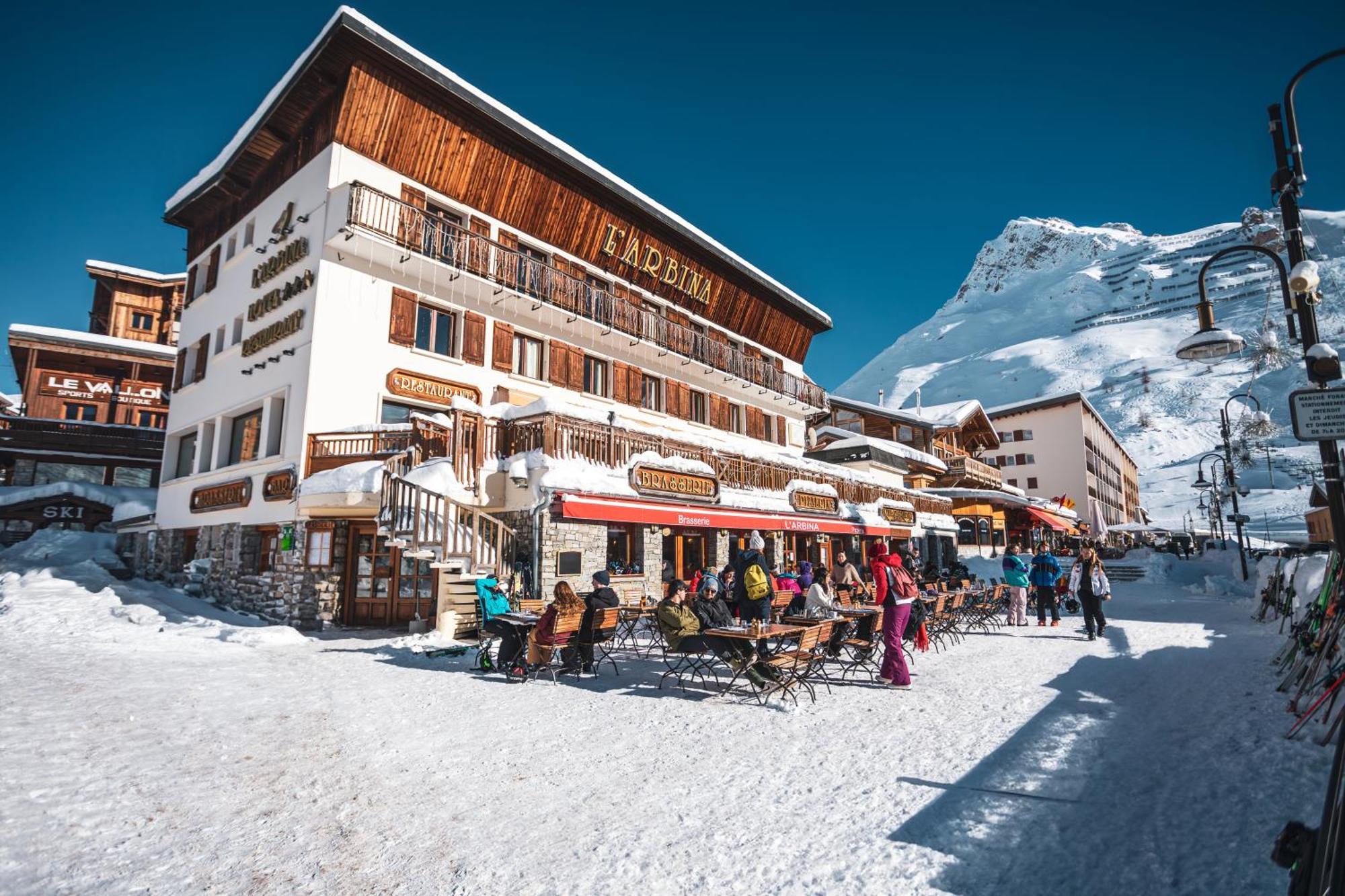 Hotel L'Arbina Tignes Eksteriør bilde